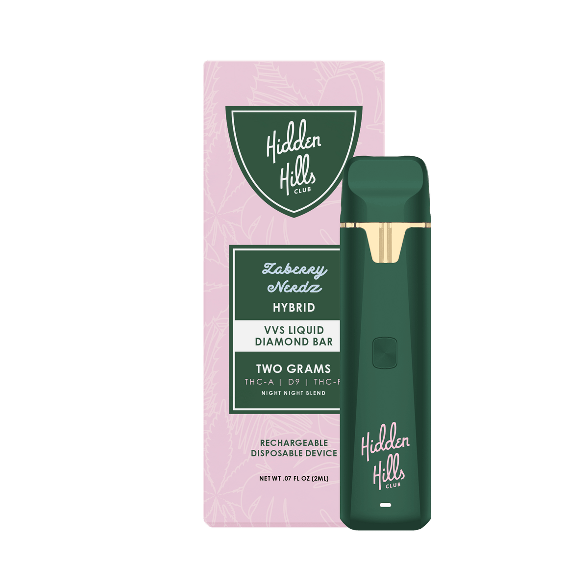 2G Liquid Diamond Night Night Blends - Hidden Hills Club