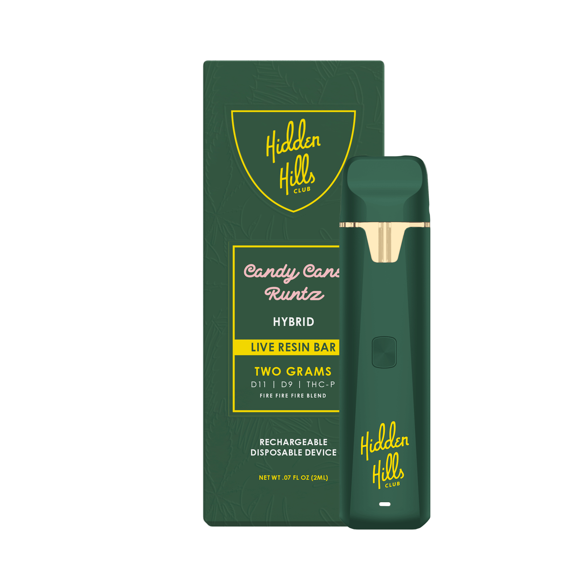 2G Live Resin Fire Bar - Hidden Hills Club