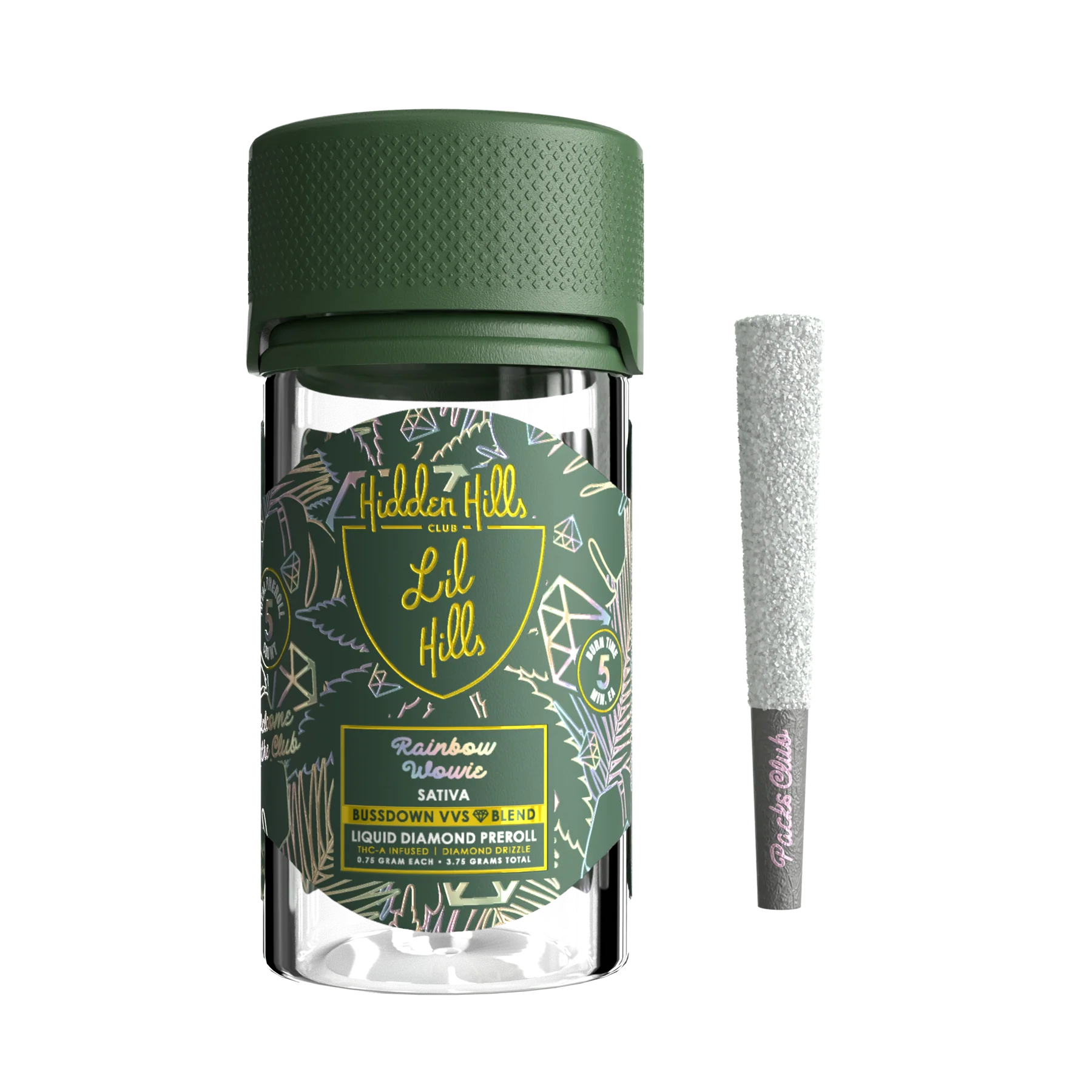 Hidden Hills Rainbow Wowie - Lil Hills 2.0 - Sativa Prer-rolls