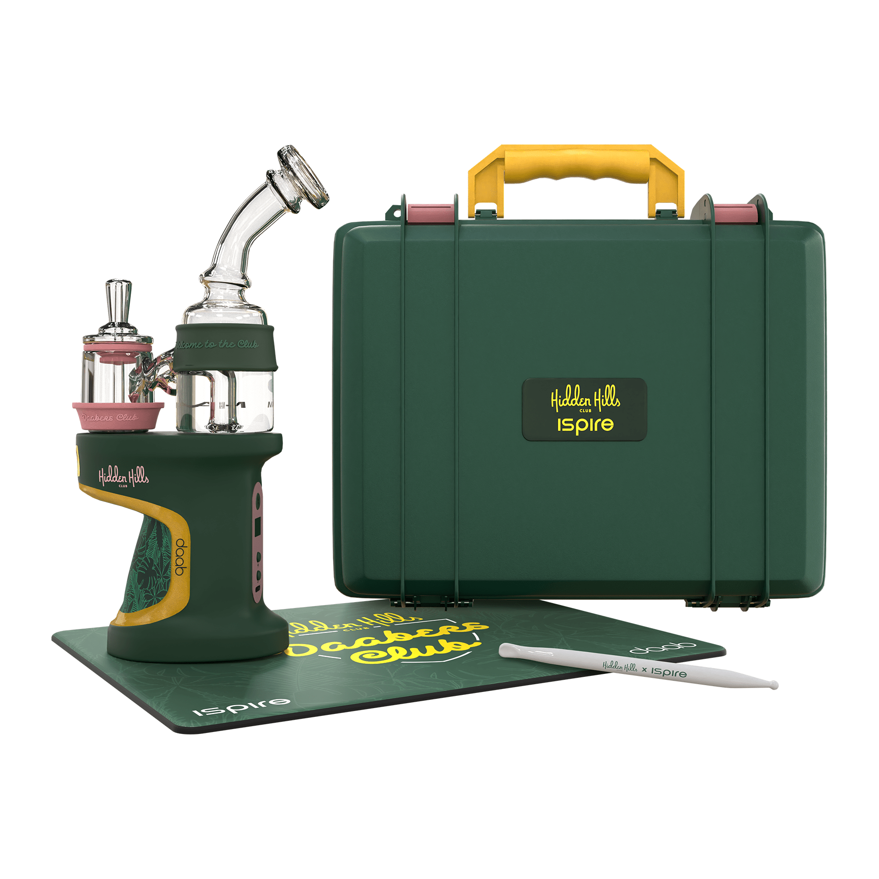 Ispire Daab x HHC Vaporizer Electric Dab Rig - Hidden Hills Club