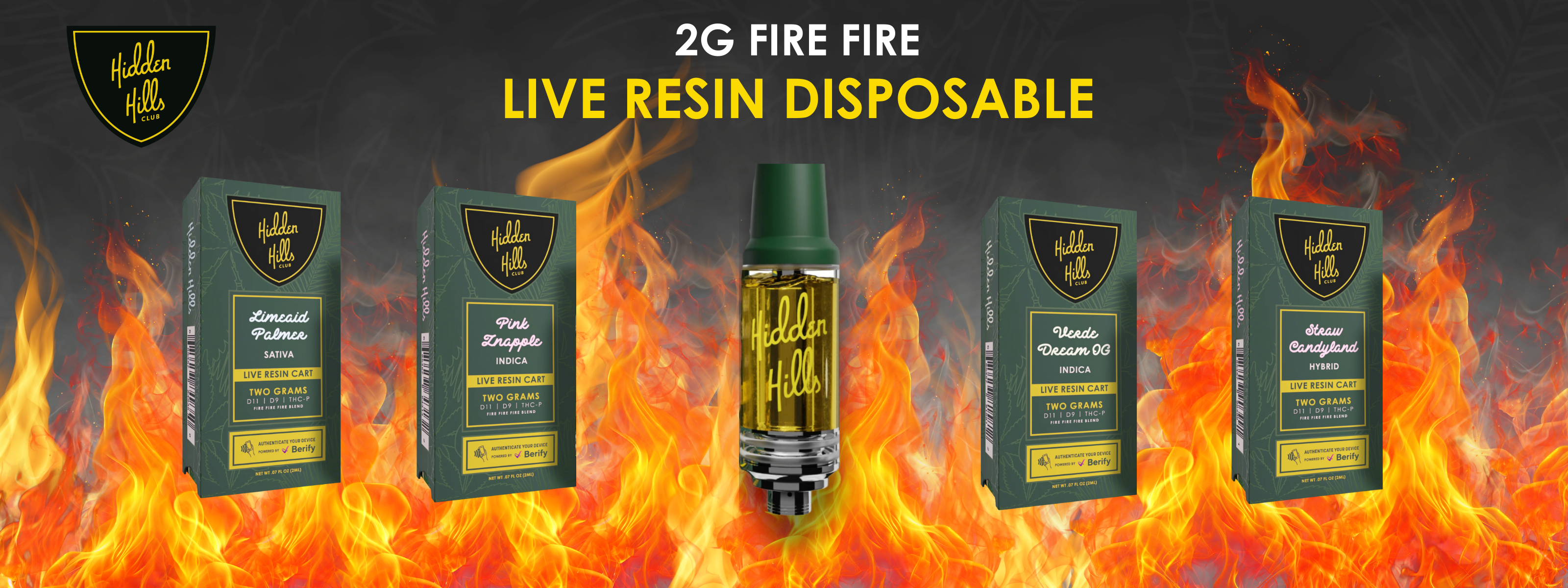 Premium 2g Live Resin Cartridges: Sativa, Indica &amp; Hybrid Carts with D11, D9 &amp; THCP