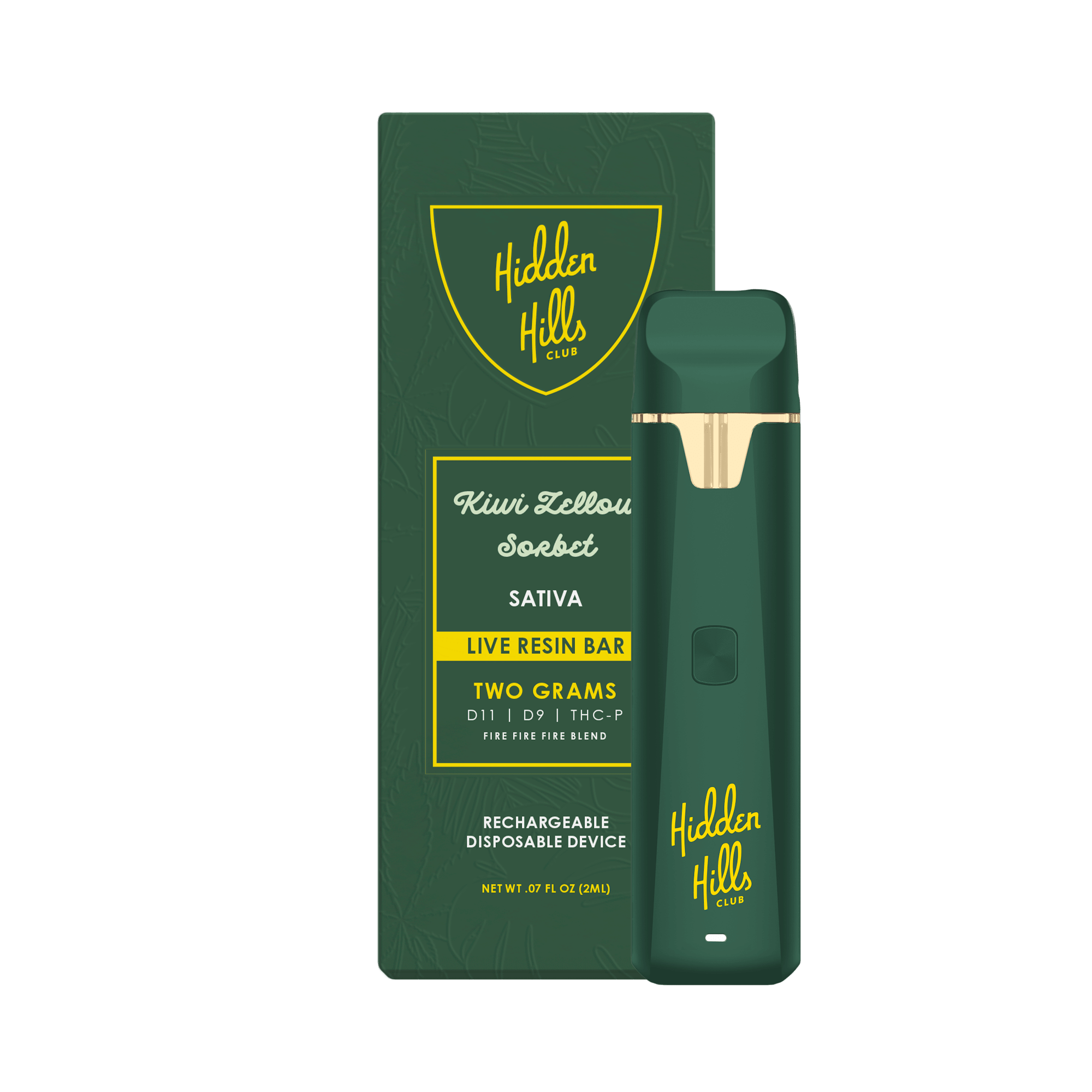 2G Live Resin Fire Bar - Hidden Hills Club