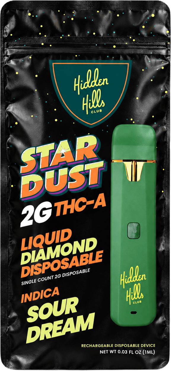 2G Stardust Liquid Diamond Bar - Hidden Hills Club