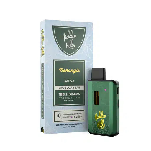 3G Live Sugar Quadra Bar Disposable Vape | THC-P + Delta-9 | Hidden Hills Club 3G Live Sugar Quadra Bar Disposable Vape | THC-P + Delta-9 | Hidden Hills Club