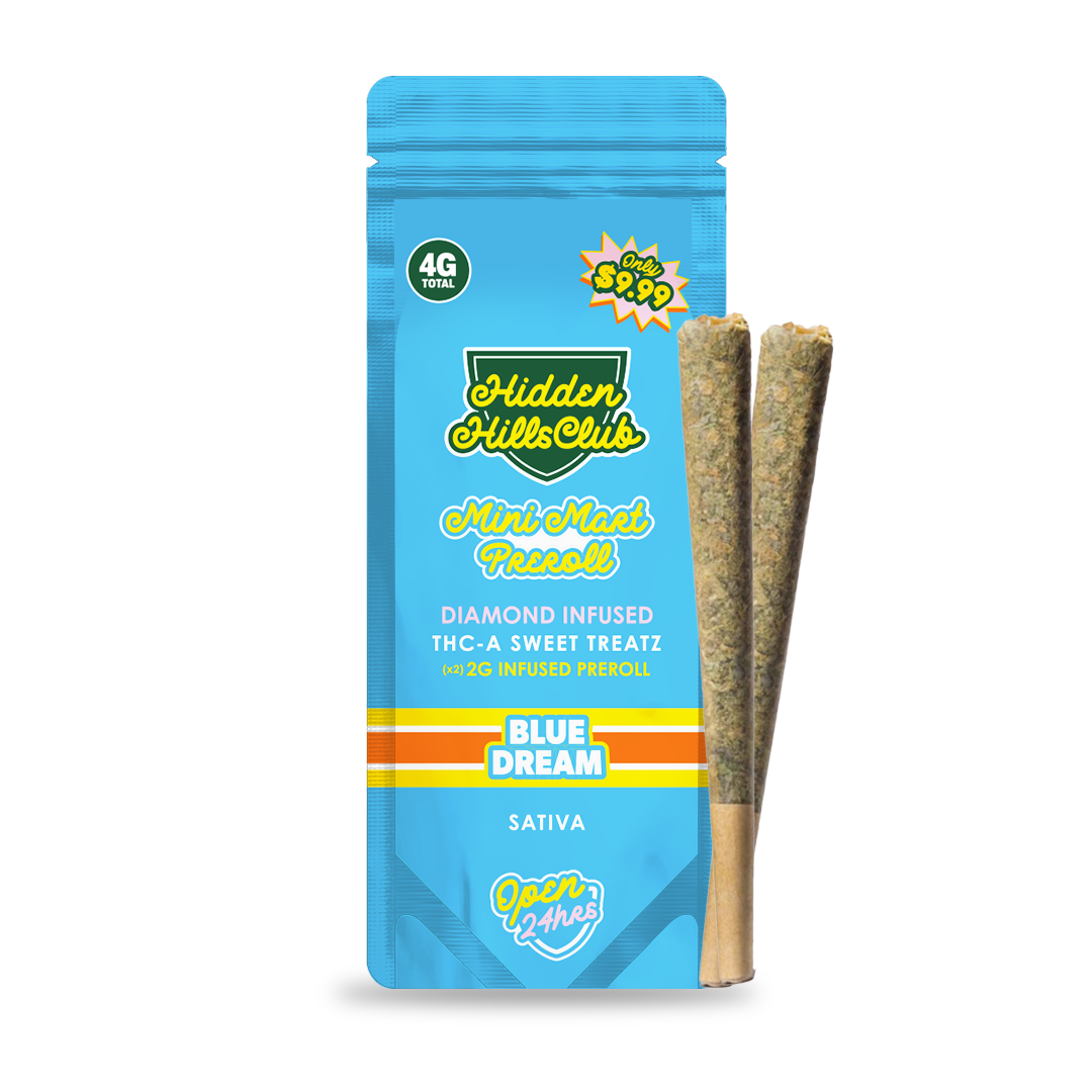 2G Mini Mart THCA Preroll (2PK)