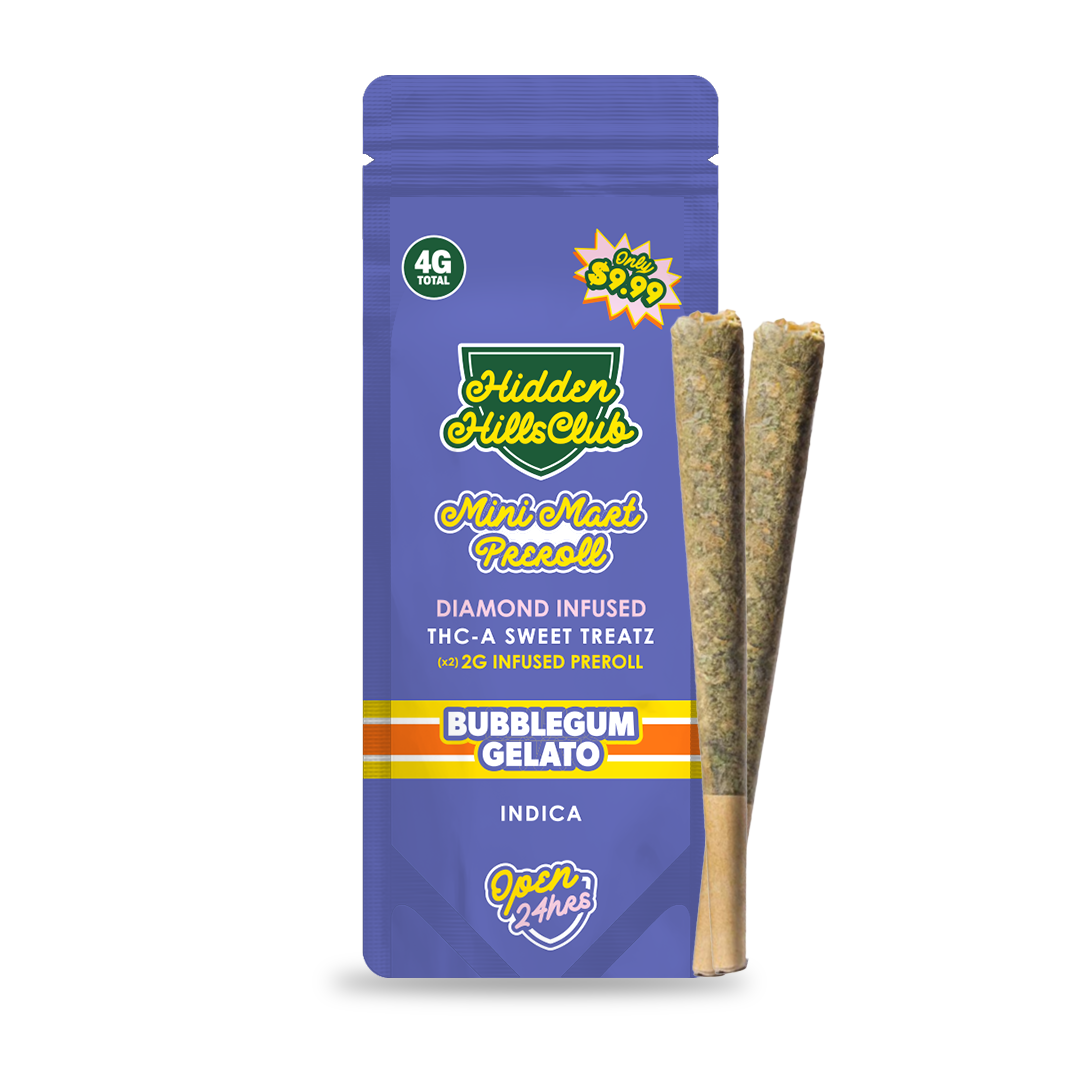 2G Mini Mart THCA Preroll (2PK)