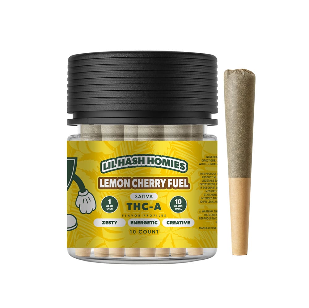 Hidden Hills 1G Lil Hash Homies 10 ct – Lemon Cherry Fuel