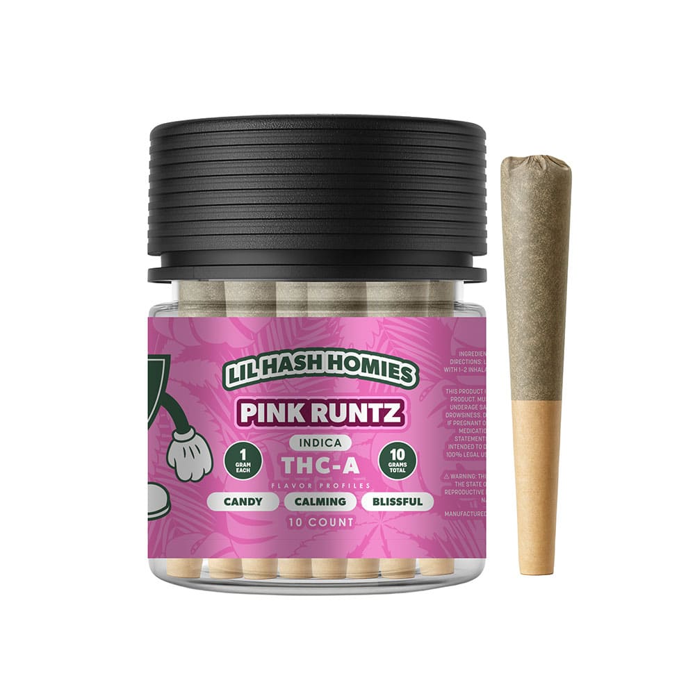 Hidden Hills 1G Lil Hash Homies 10 ct – Pink Runtz