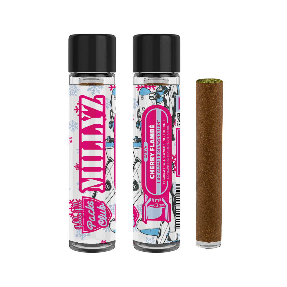 1.5G Millyz Diamond | Cherry Flambe | Sativa Blunts