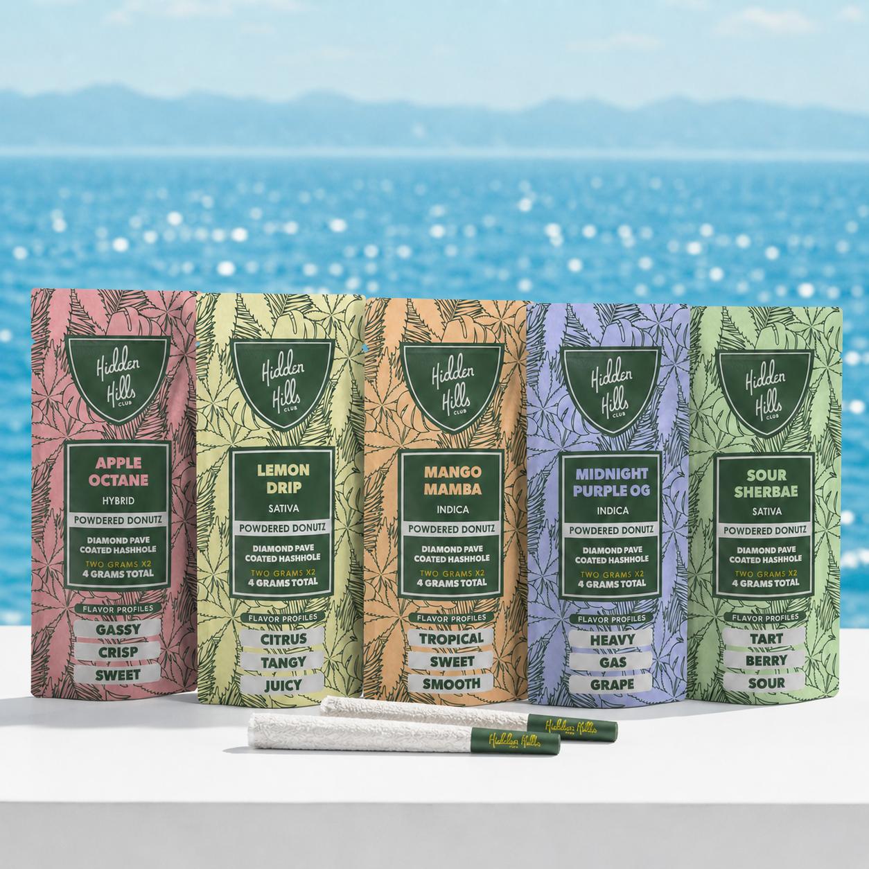 Powdered Donutz Prerolls 4 Pack