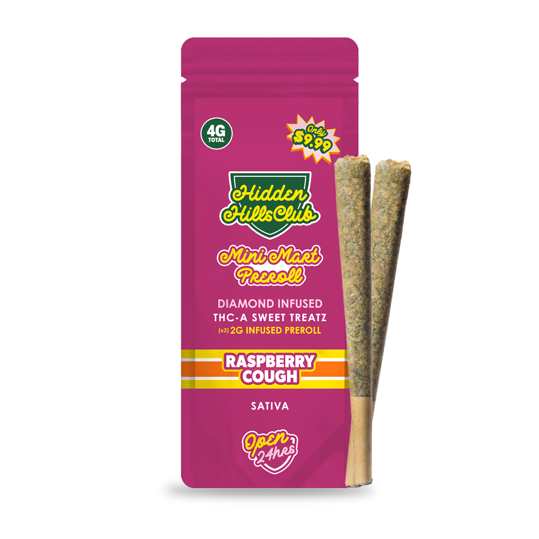 2G Mini Mart THCA Preroll (2PK)