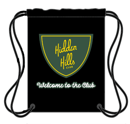 Hidden Hills Black Sling Bag