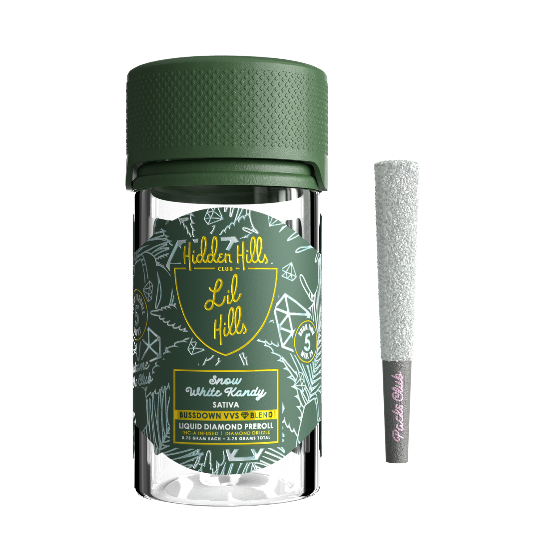 Hidden Hills 1G Diamond Drizzle Lil Hills 2.0 – Snow White Kandy