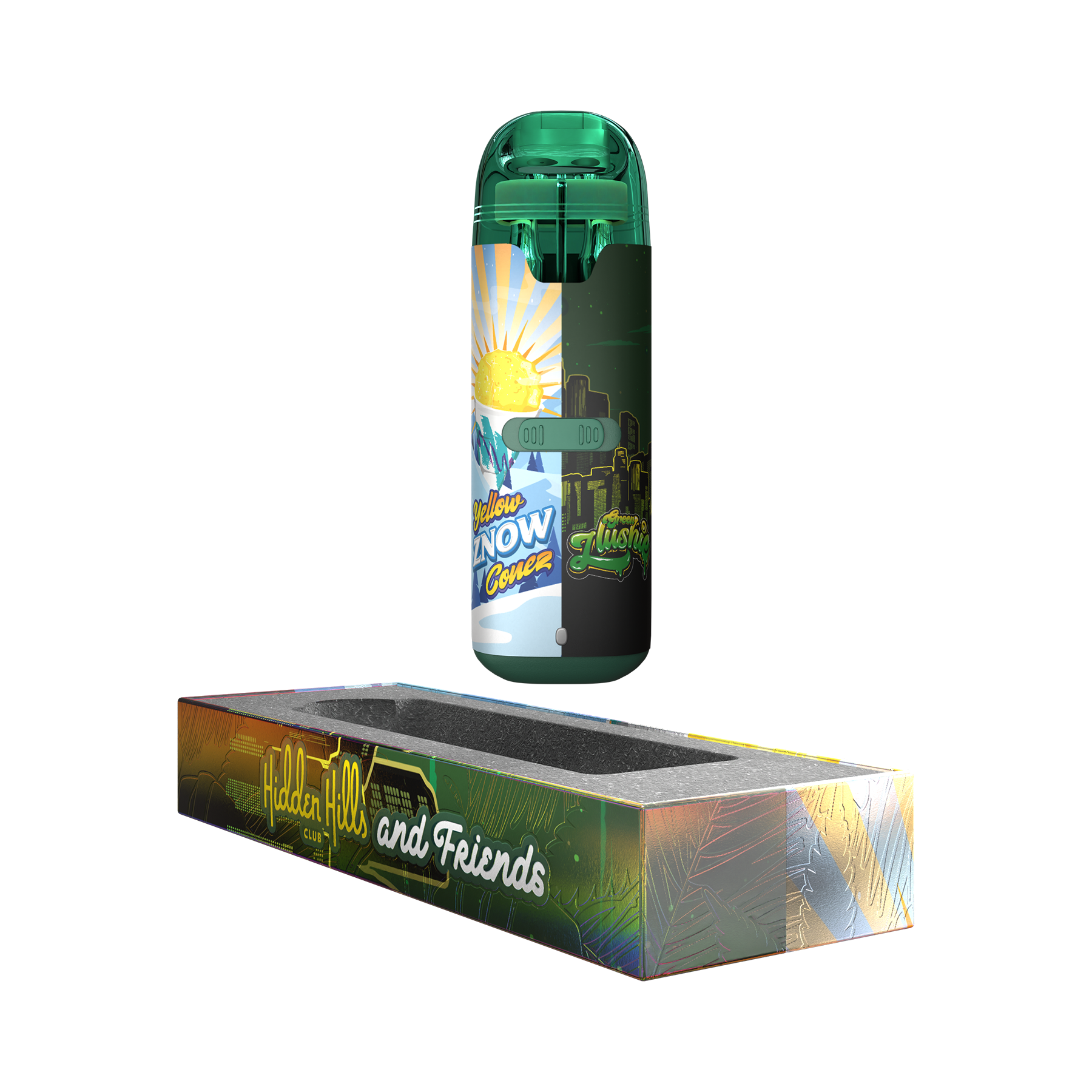LA Traffic x Hidden Hills | THCa + THC-P 2G Disposable Vape