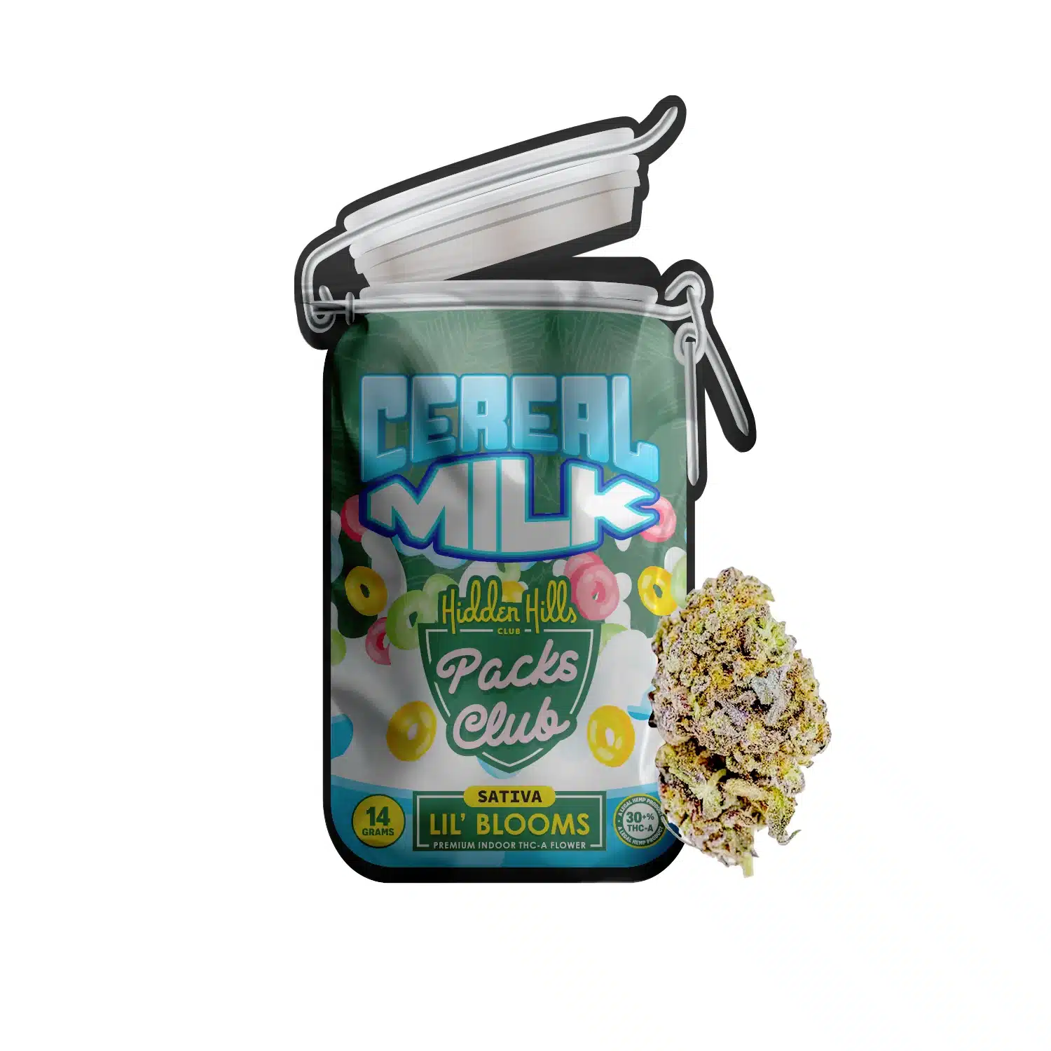 Hidden Hills 14G Lil Blooms - Cereal Milk - Hybrid Strain Flower