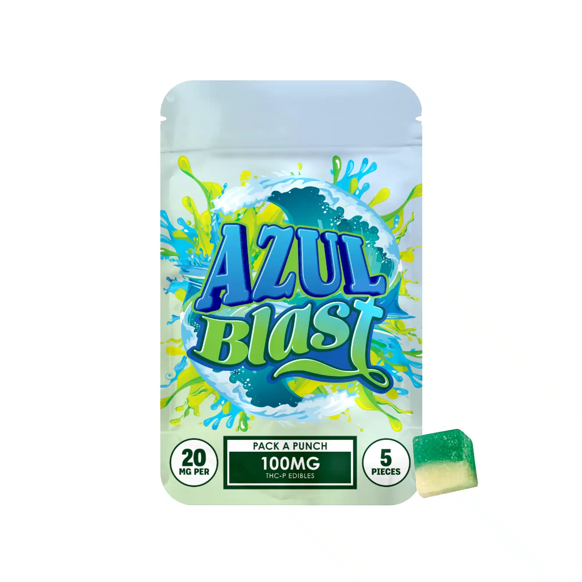 Hidden Hills Azul Blast Pack A Punch 100mg Edibles