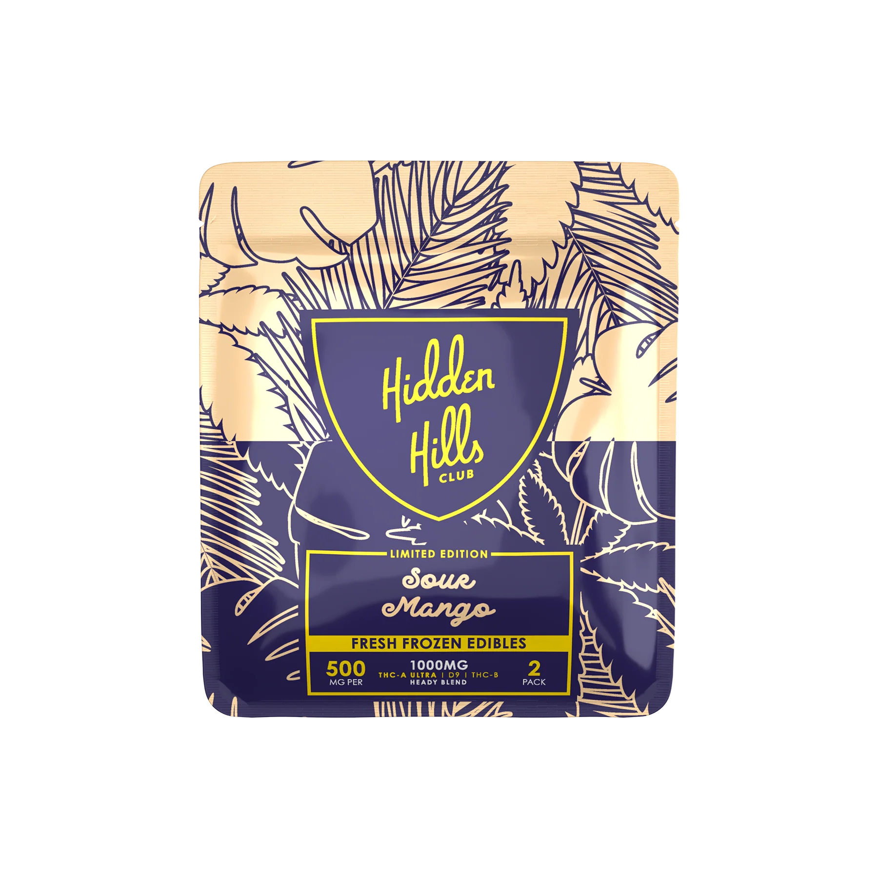Hidden Hills Sour Mango Heady Blend 1000mg Edibles